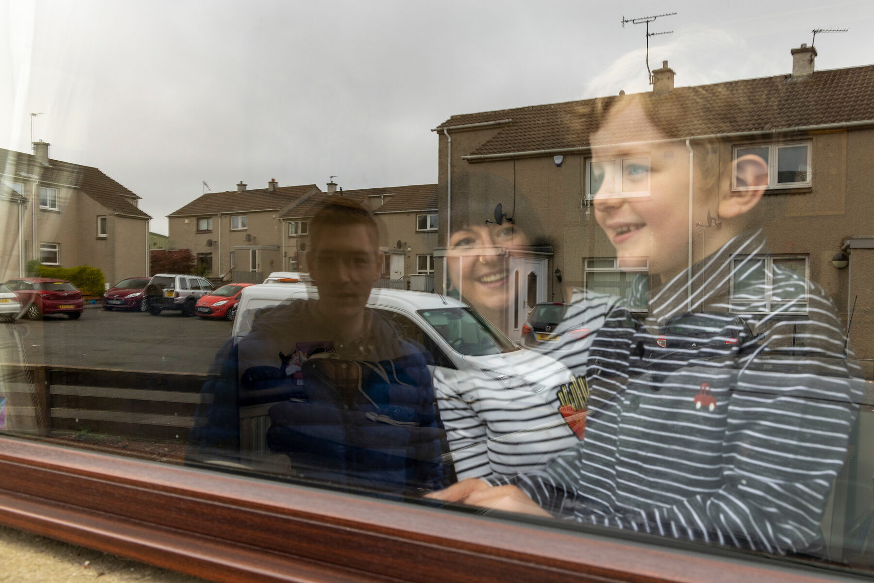 Parent and infant together